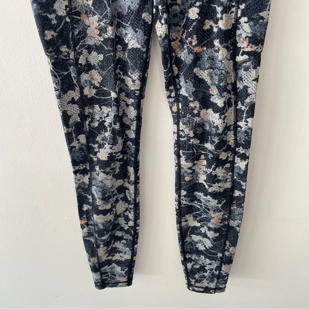 Lululemon Wunder Under Hi-Rise Tight Leggings Spring Bloom Multi 37633
